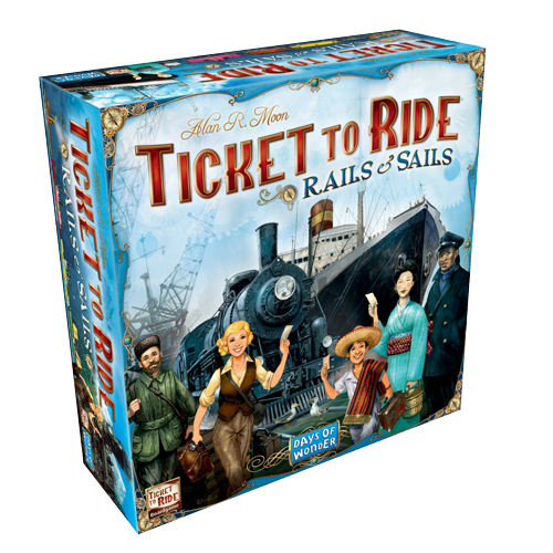 Ticket to Ride rails and sails
